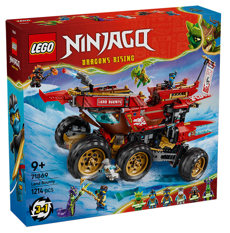 71869 Ninjago Bounty di Terra