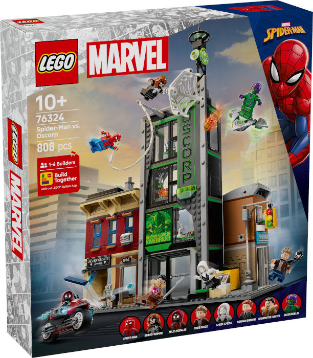 76324 Marvel Spider-Man contro Oscorp