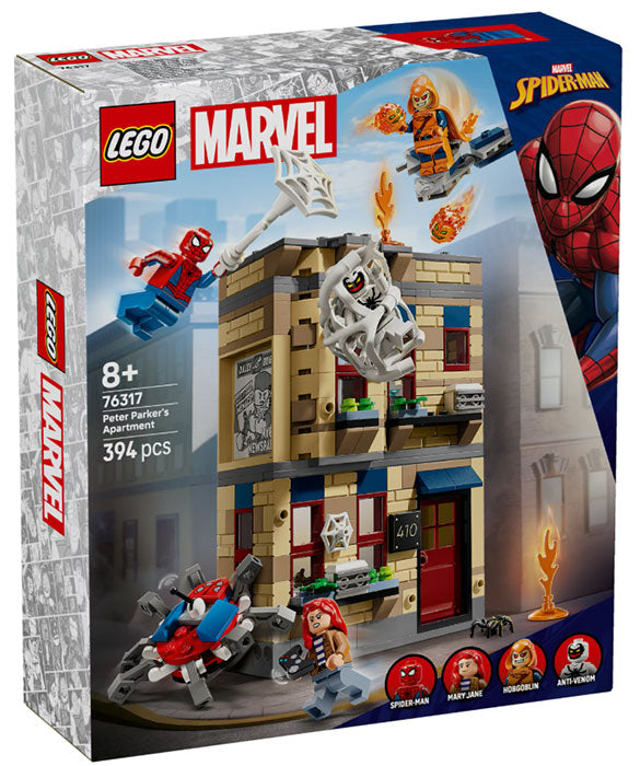 76317 Marvel Spider-Man Appartamento di Peter Parker RARE