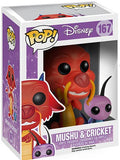 FUNKO POP Disney Mulan Mushu & Cricket 167