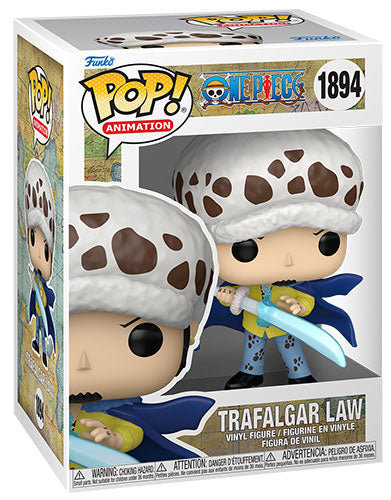 FUNKO POP One Piece Trafalgar Law w/Blue Anesthesia 1894
