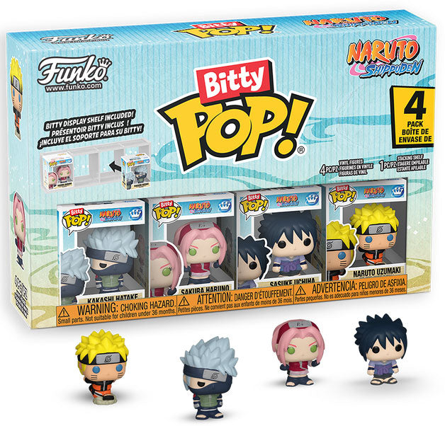 FUNKO BITTY POP 4 Pack Naruto Shippuden Kakashi Hatake