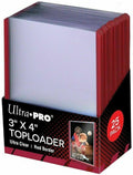 ULTRA PRO Bustine Rigide Toploader Red 25pz