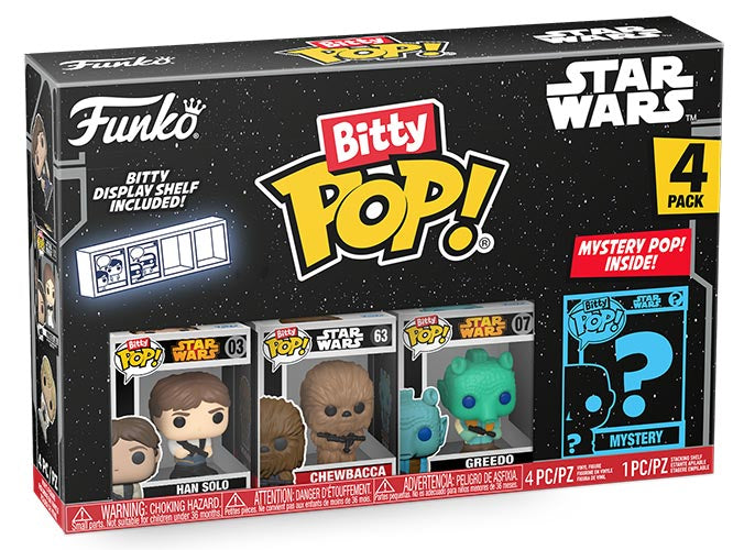 FUNKO BITTY POP 4 Pack Star Wars Han Solo