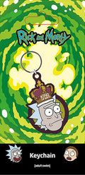 Portachiavi Rick and Morty Rick Sanchez King of Shit