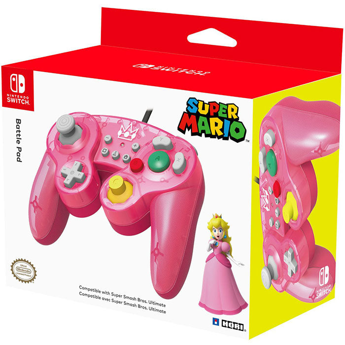 HORI SWITCH Battle Pad Super Mario Peach