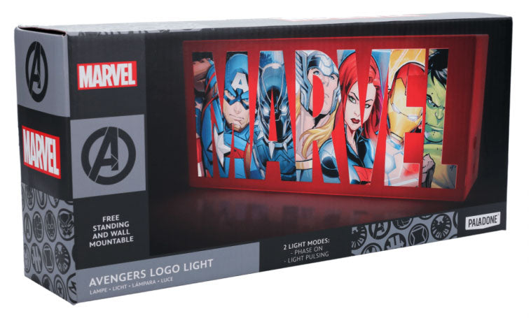Paladone Lampada Marvel Avengers Logo