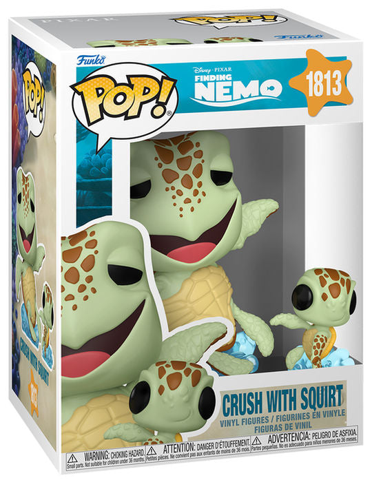 FUNKO POP Alla Ricerca di Nemo Crush w/Squirt 1813