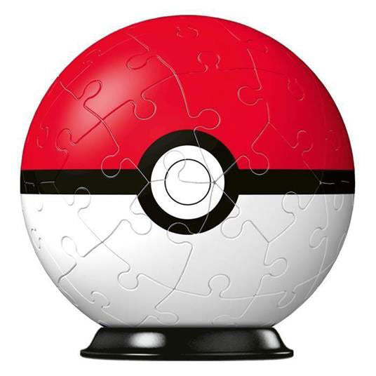 Puzzle 3D 54pz Pokemon Poke Ball Rossa