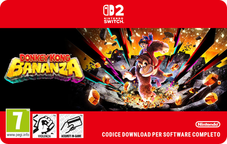 Donkey Kong Bananza Switch 2 PIN