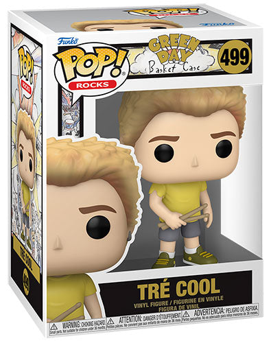 FUNKO POP Rocks Green Day Basket Case Tre Cool 499