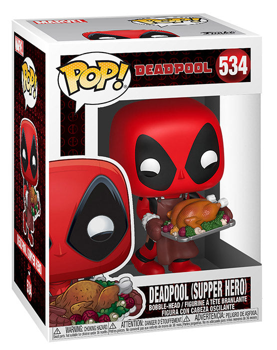 FUNKO POP Deadpool (Supper Hero) Bobble 534