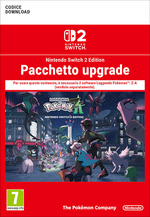Leggende Pokemon Z-A Nintendo Switch 2 Edition Upgrade Pack