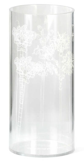 Vaso LEGO Fiori Trasparente