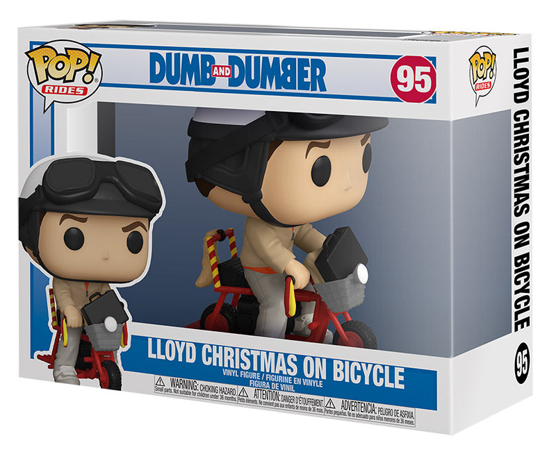 FUNKO POPS Rides Scemo & Piu' Scemo Lloyd on Bicycle 95