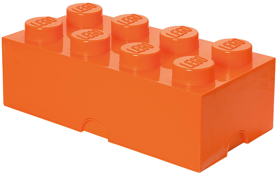 Contenitore LEGO Brick 8 Arancione