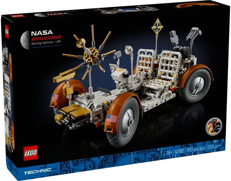 42182 Technic Rover Lunare NASA Apollo - LRV