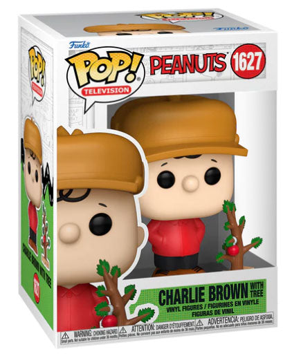FUNKO POP Holiday Peanuts Charlie Brown w/Tree 1627