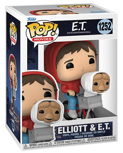 FUNKO POP E.T. Elliot & E.T. in Bike 1252