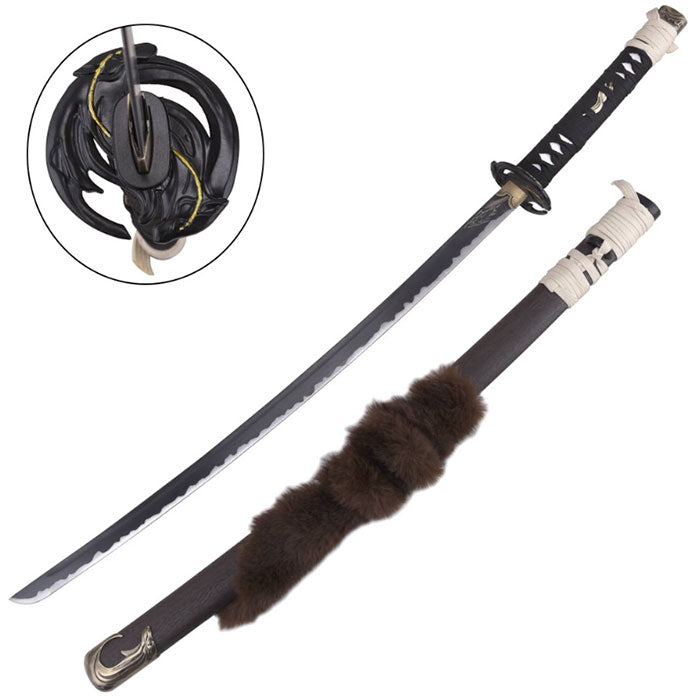 Katana Non Affilata Ghost Of Yotei Wolf Blade Di Atsu