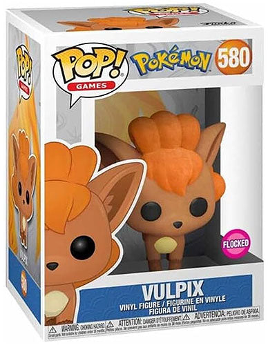 FUNKO POPS Pokemon Vulpix Flocked 580