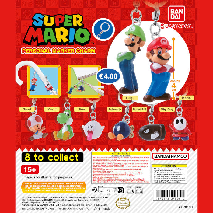 GASHAPON Super Mario Personal Marker 1 Pallina