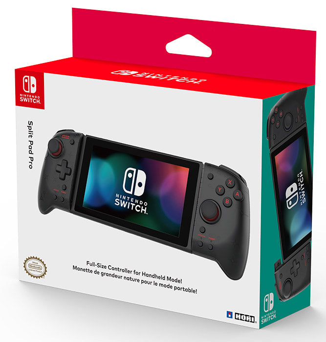 HORI SWITCH Split Pad Pro Transparent Black