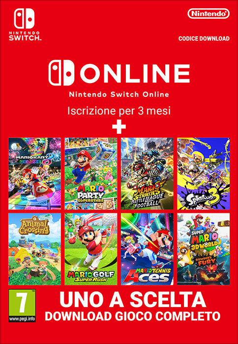 Multi-software + NSO 90 giorni SWITCH PIN