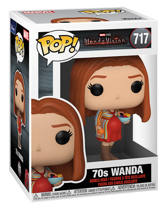 FUNKO POP WandaVision 70s Wanda Bobble 717