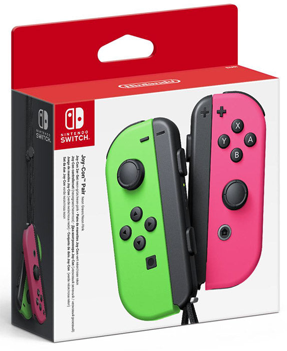 NINTENDO Set 2 Joy-Con Verde Neon-Rosa Neon