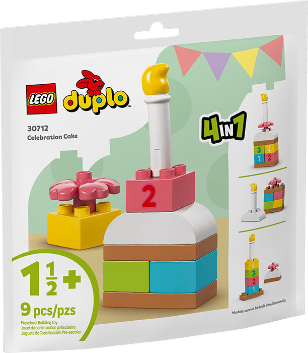 30712 Polybag Duplo 4 in 1 Torta di Compleanno
