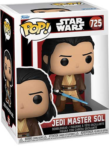 FUNKO POP Star Wars The Acolyte Jedi Master Sol 725