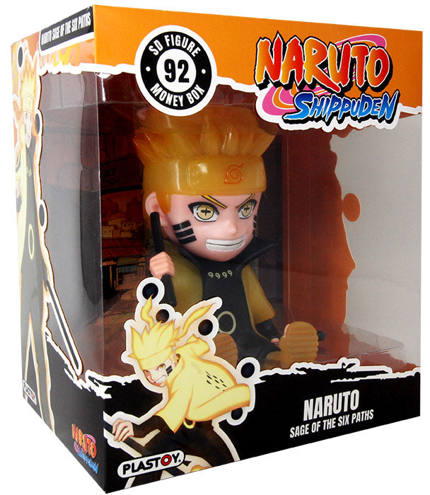 PLASTOY Salvadanaio Naruto Shippuden Naruto Rikudo