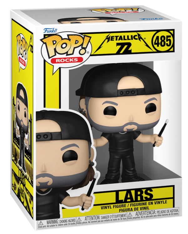 FUNKO POP Rocks Metallica Lars Ulrich (72S) 485