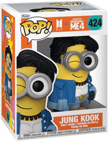 FUNKO POP Cattivissimo Me 4 x BTS Minion Jung Kook 424