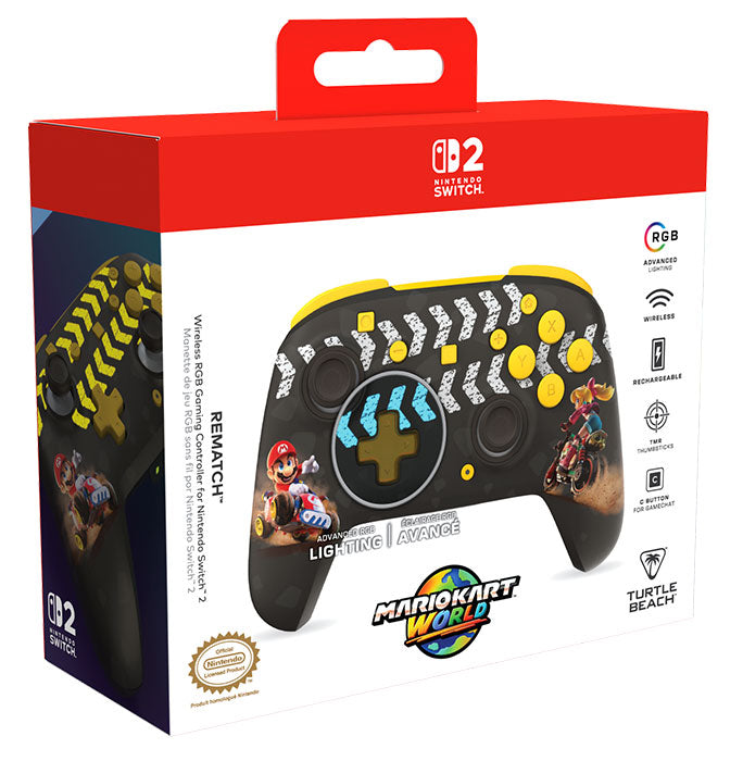 TURTLEBEACH SWITCH 2 Controller Wireless Mario Kart World