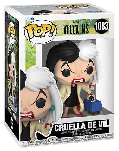 FUNKO POP Disney Villains Crudelia De Mon 1083