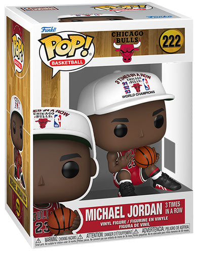 FUNKO POP NBA Chicago Bulls Michael Jordan 3 Times a Row 222