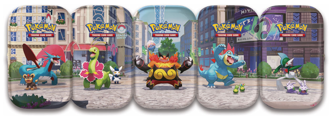 Pokemon ITA Luminopoli Mini Tin Assortimento