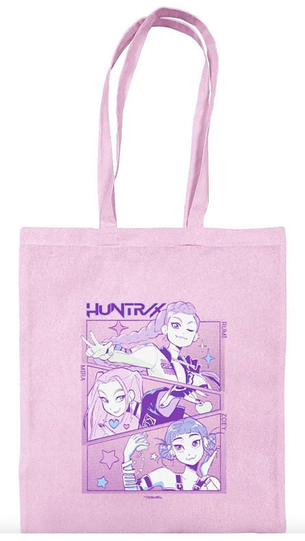 Shopping Bag KPop Demon Hunters Huntrix Light Pink
