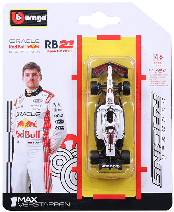 F1 Redbull 21 Japan Livery Verstappen #1 Blister Scala 1:64