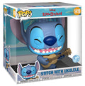 FUNKO BIG 25cm Disney Stitch w/Ukulele 1419