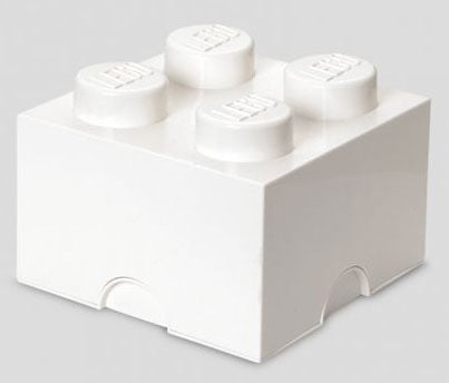 Contenitore LEGO Brick 4 Bianco