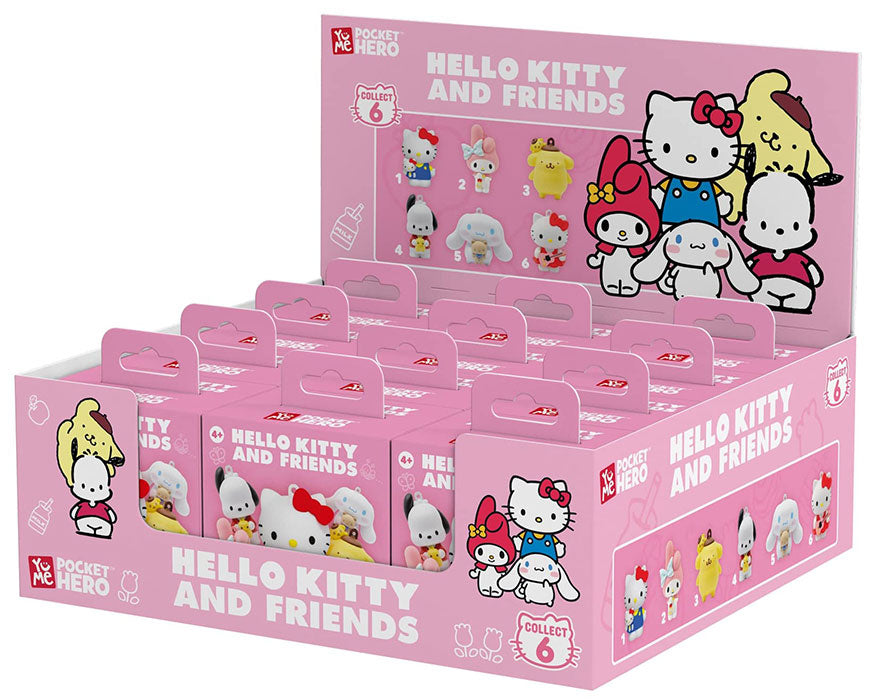 YuMe Portachiavi Hello Kitty Hero Series 1pz Assortimento