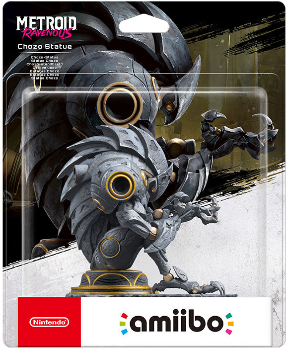 Amiibo Metroid Ravenous Chozo Statue