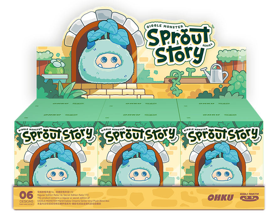 GIGGLE MONSTER V3 Sprout Story Series 1pz Assortimento