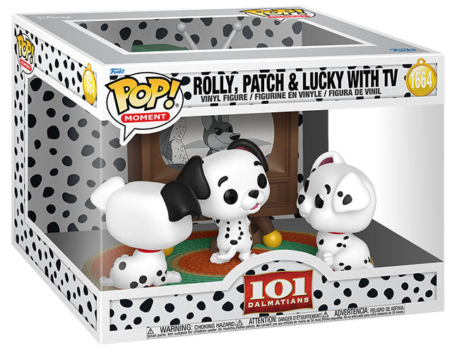 FUNKO MOMENTS La Carica dei 101 Rolly, Patch & Lucky 1664