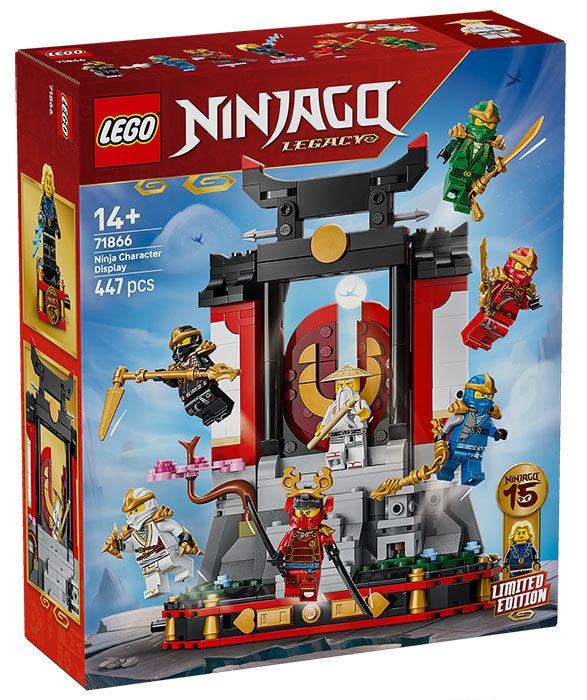 71866 Ninjago Display Personaggi Ninja 15th Anniversary