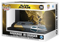 FUNKO POPS Rides Black Adam Hawkman in Cruiser 286