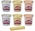 Play-Doh Vasetti Colori Metallici